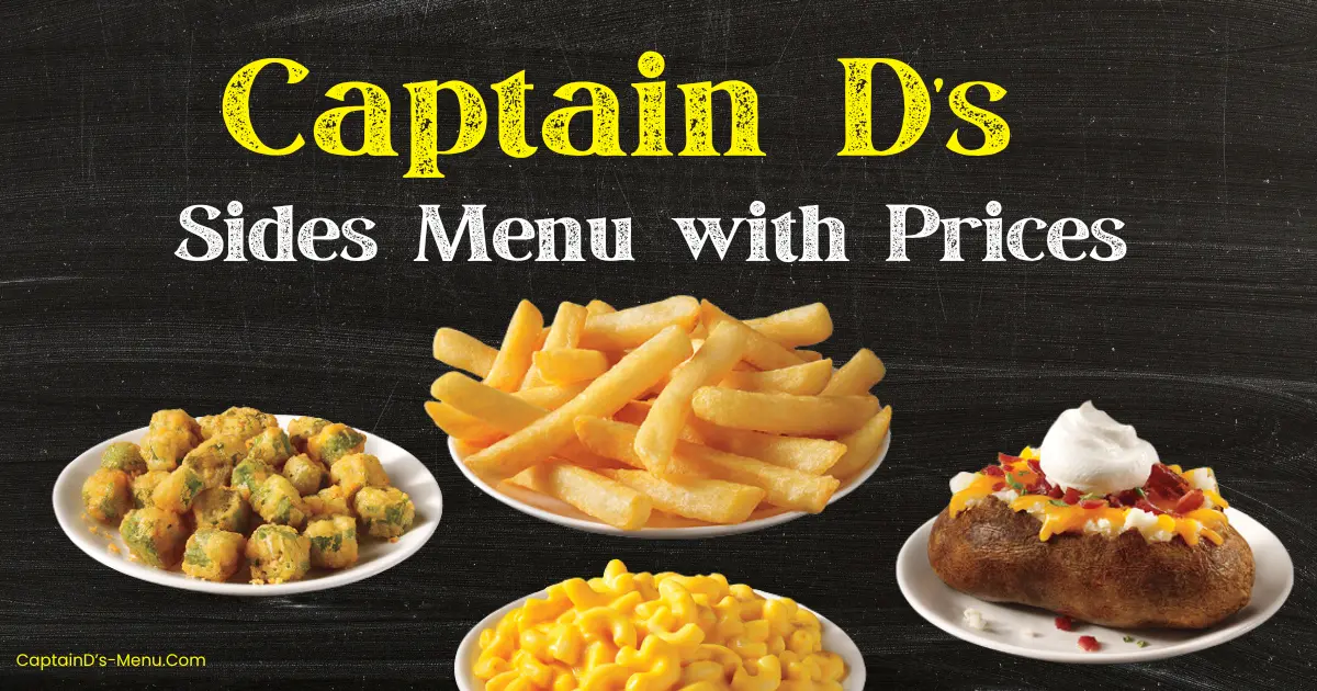 Captain D’s Sides Menu with Prices